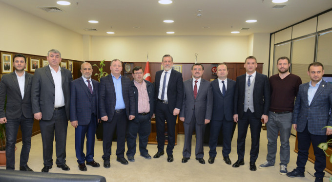 Burkay, Turizmde Birlik Platformu üyelerini ağırladı