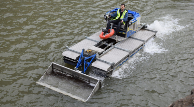 Doğancı Barajı'nda temizlik