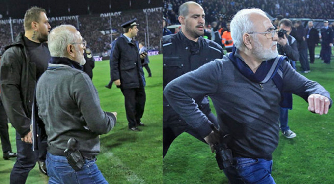 Silahlı başkana şok ceza!