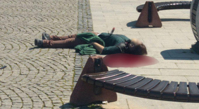 Sokak ortasında dehşet!