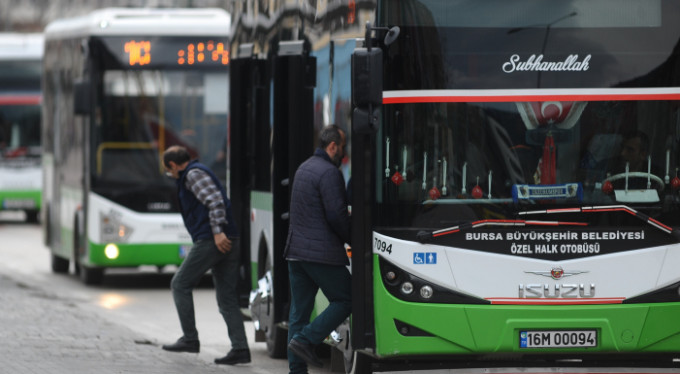 Bursa'daki Özel Halk Otobüsleri için açıklama!