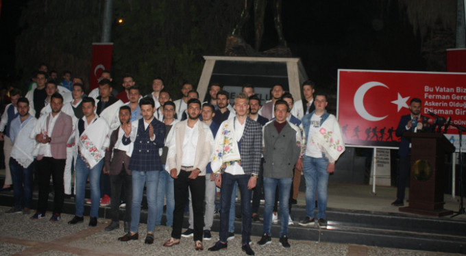 Bursa askerlerini uğurladı