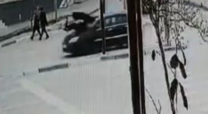 Bursa'daki feci kaza kamerada!