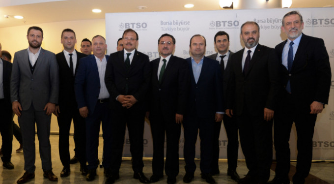 Çavuşoğlu, Bursa iş dünyasıyla buluştu