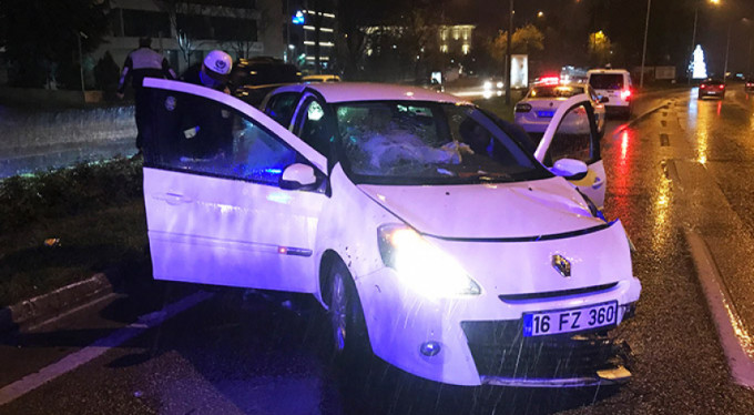 Bursa'da korkutan kaza! 3 yaralı