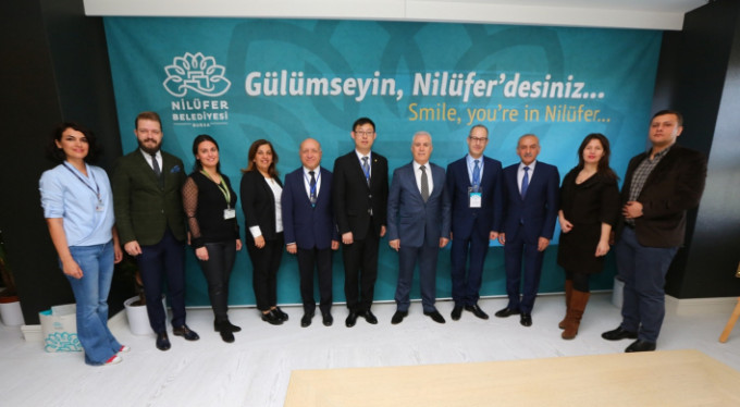 Çin heyeti Bursa'da inceleme yaptı