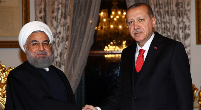 Cumhurbaşkanı Erdoğan Ruhani ile görüştü