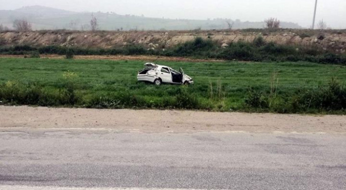 Bursa'da feci kaza! 1 ölü 1 yaralı