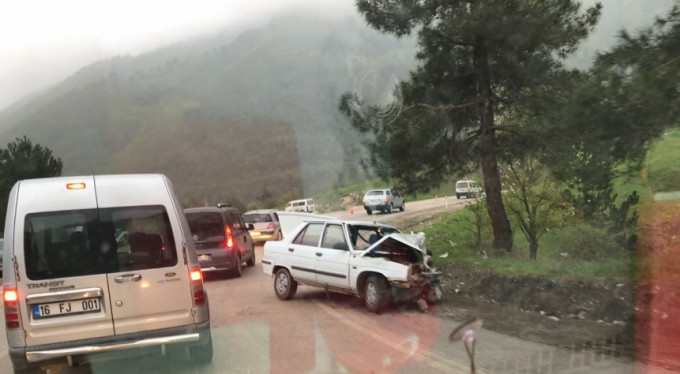 Bursa'da feci kaza! 6 yaralı