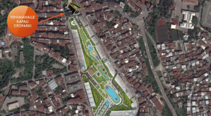 Bursa'ya 184 araçlık otopark