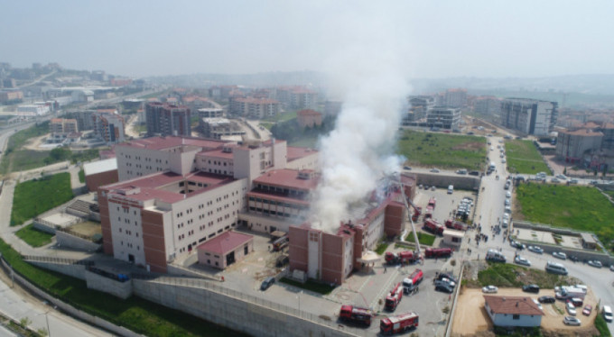Bursa'da hastanede çıkan yangının sebebi belli oldu!