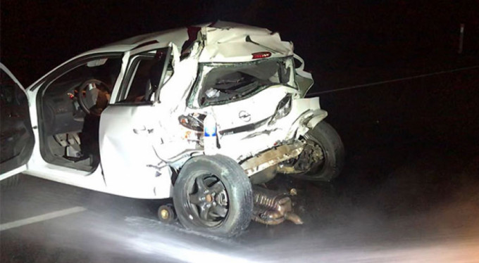 Sarıkamış'ta ambulans ile otomobil çarpıştı: 1 ölü, 3 yaralı
