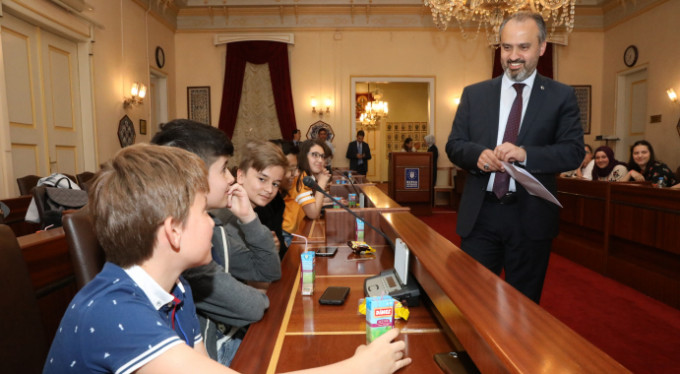 Yabancı öğrenciler Bursa'ya hayran kaldı