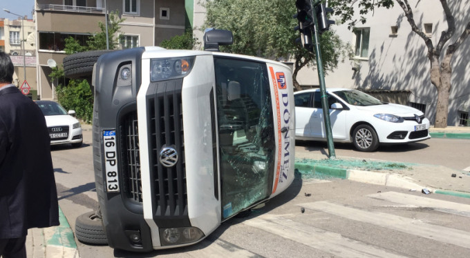 Bursa'da feci kaza!