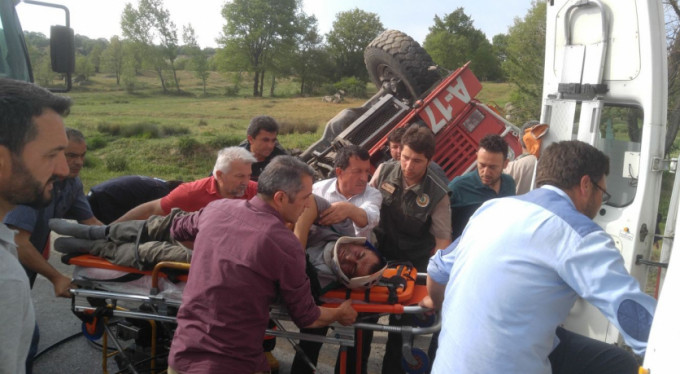 Bursa'da feci kaza! 4 yaralı