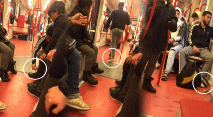 Tramvayda insanlık dersi veren genç Iraklı çıktı