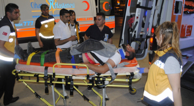 Bursa'da feci kaza! 6 yaralı