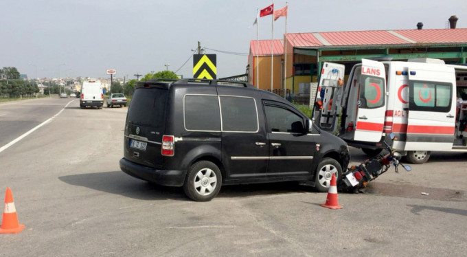 Bursa'da feci kaza! 1 yaralı