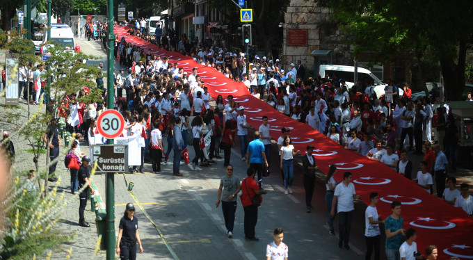 Bursa'da 19 Mayıs coşkusu