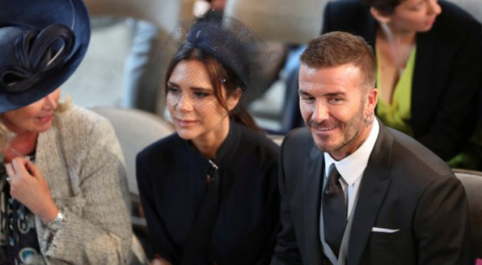 Kraliyet düğününe David Beckham damgası