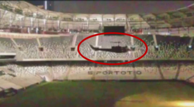 Vodafone Park'a helikopterle inen darbecilere ağırlaştırılmış müebbet