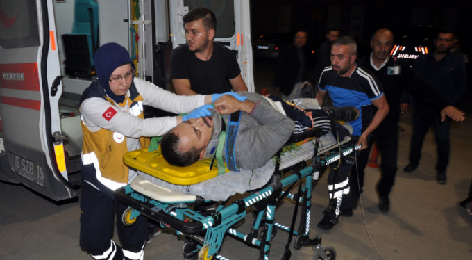 Bursa'da panik anları!