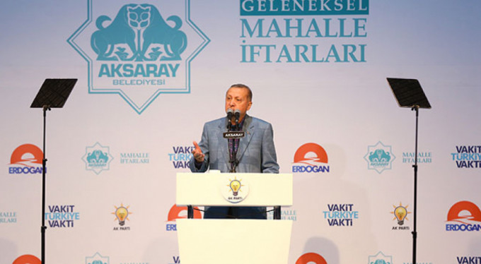 Erdoğan: 'Biz teröristlerin apoletlerini söktük'
