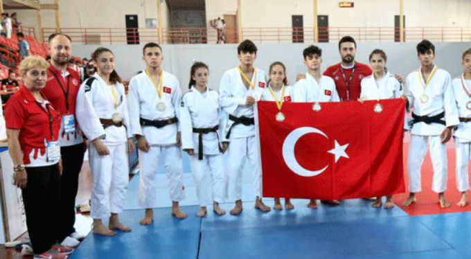 Osmangazili judocu Balkan şampiyonu oldu