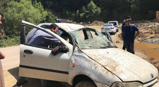 Bursa'da dehşet anları!