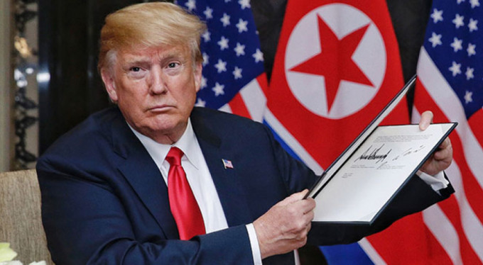 ABD Başkanı Trump, 'Kuzey Kore'ye yaptırımlar devam edecek'