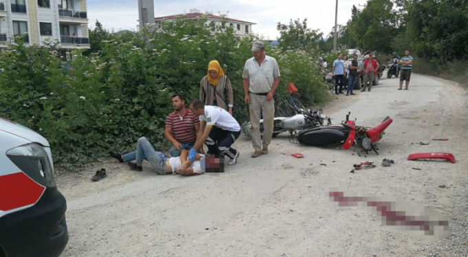 Bursa'da feci motosiklet kazası! 1 ölü 1 yaralı