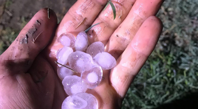 Bursa'yı dolu vurdu!