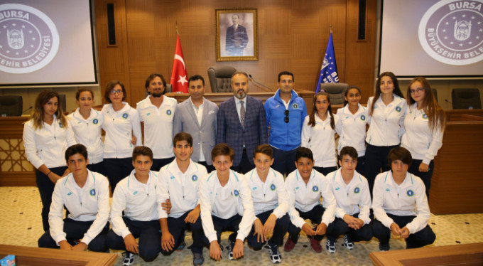 Büyükşehir'in şampiyon sporcuları