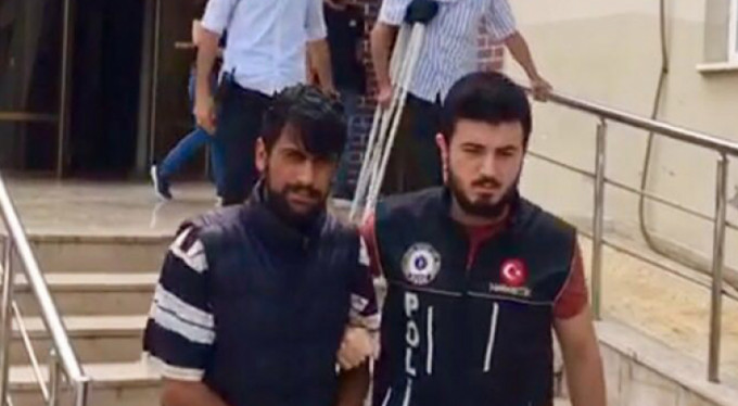 Koltuk değneğiyle zehir ticareti