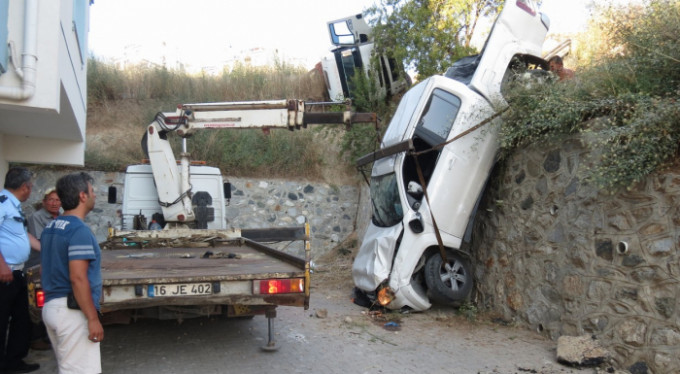 Bursa'da dehşet anları!