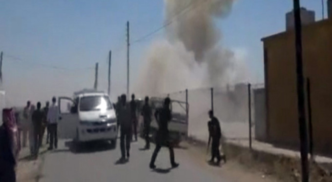 Münbiç'te patlama! Ölü ve yaralılar var