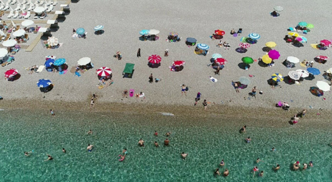 Antalya'ya gelen turist sayısı 5 milyonu aştı