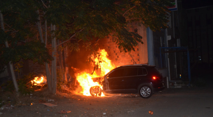 Bursa'da dehşet anları!
