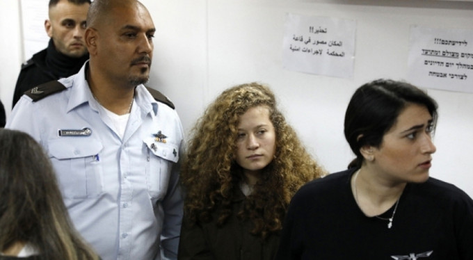 Filistinli cesur kız serbest bırakıldı