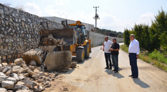 Bursa'da yağmur sonrası inceleme!