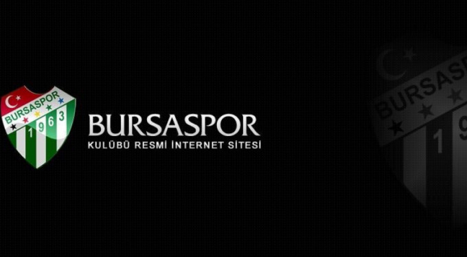 Bursaspor'dan teröre kınama!