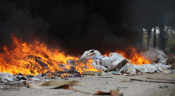 Bursa'da korkutan yangın!