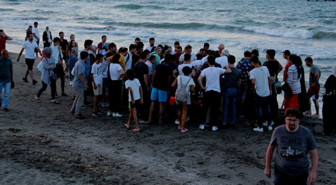 Karadeniz'de dehşet anları!
