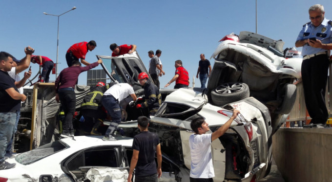 Şanlıurfa'da dehşet anları!