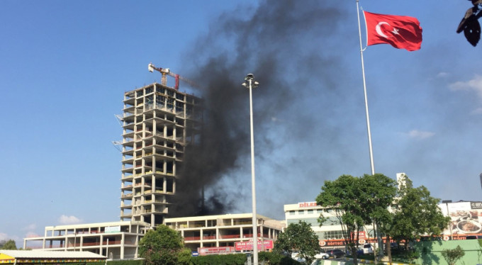 Bursa'da korkutan yangın