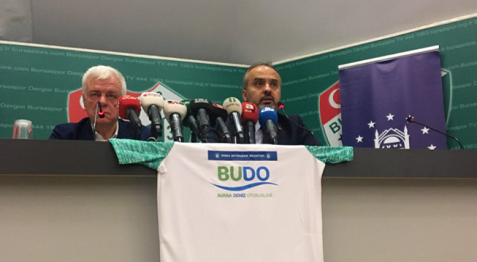 Bursaspor'a sponspor BUDO!