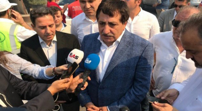 Orman bölgesindeki evler tahliye ediliyor