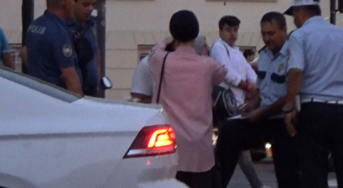 Bursa'da kadın sürücüden örnek davranış