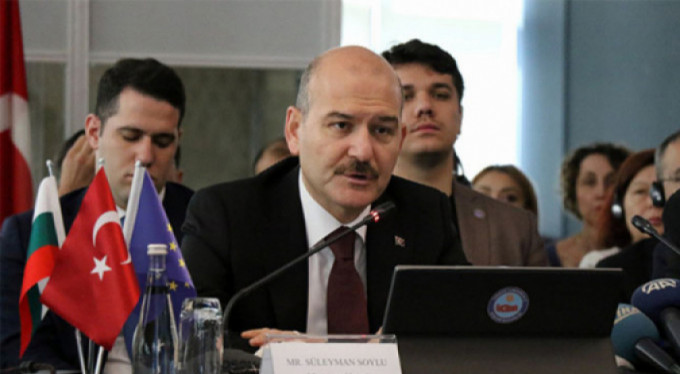 Bakan Soylu'dan "Kırmızı düdük" kampanyasına destek mesajı