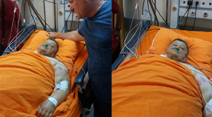 Şişko Nuri yoğun bakımda